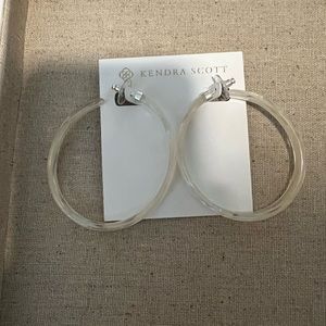 Kendra Scott Lucite Hoops